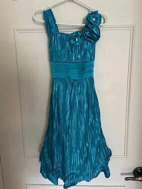 Turquoise Child's Formal Dress